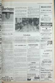 Página do jornal Correio do Ceará de fevereiro de 1980
