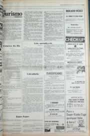 Página do jornal Correio do Ceará de fevereiro de 1980