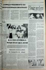 Página do jornal Correio do Ceará de fevereiro de 1980