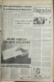 Página do jornal Correio do Ceará de fevereiro de 1980