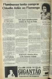 Página do jornal Correio do Ceará de fevereiro de 1980