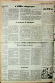 Página do jornal Correio do Ceará de fevereiro de 1980