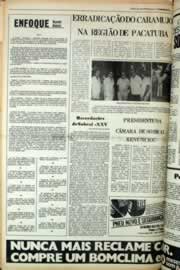 Página do jornal Correio do Ceará de março de 1980