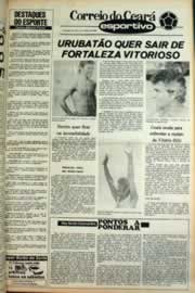 Página do jornal Correio do Ceará de março de 1980
