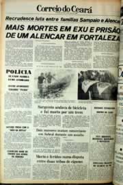 Página do jornal Correio do Ceará de março de 1980