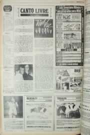 Página do jornal Correio do Ceará de março de 1980