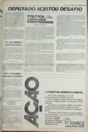 Página do jornal Correio do Ceará de março de 1980