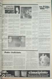 Página do jornal Correio do Ceará de março de 1980
