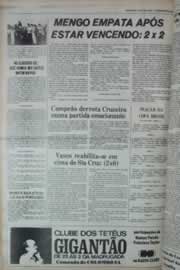 Página do jornal Correio do Ceará de março de 1980