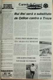 Página do jornal Correio do Ceará de março de 1980