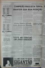 Página do jornal Correio do Ceará de março de 1980