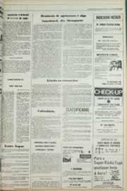 Página do jornal Correio do Ceará de março de 1980