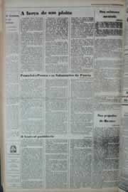 Página do jornal Correio do Ceará de março de 1980