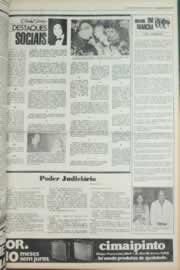 Página do jornal Correio do Ceará de março de 1980