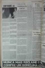 Página do jornal Correio do Ceará de março de 1980