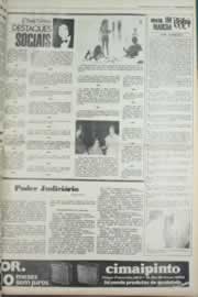 Página do jornal Correio do Ceará de março de 1980