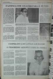 Página do jornal Correio do Ceará de março de 1980