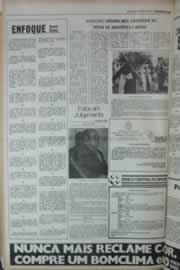 Página do jornal Correio do Ceará de março de 1980