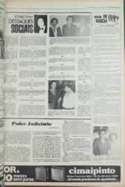 Página do jornal Correio do Ceará de março de 1980