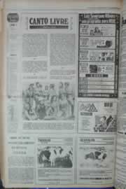 Página do jornal Correio do Ceará de março de 1980