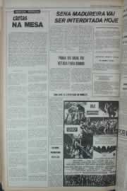 Página do jornal Correio do Ceará de março de 1980