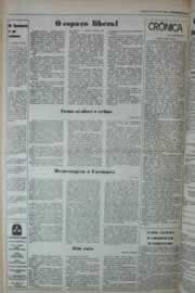 Página do jornal Correio do Ceará de março de 1980