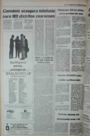 Página do jornal Correio do Ceará de março de 1980