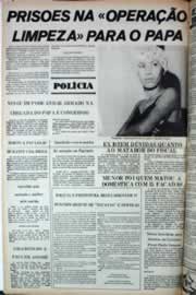 Página do jornal Correio do Ceará de julho de 1980