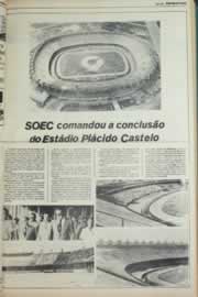 Página do jornal Correio do Ceará de julho de 1980