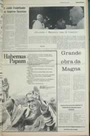 Página do jornal Correio do Ceará de julho de 1980