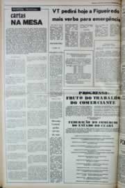 Página do jornal Correio do Ceará de julho de 1980