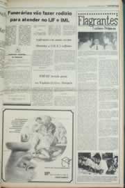 Página do jornal Correio do Ceará de julho de 1980