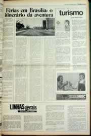 Página do jornal Correio do Ceará de julho de 1980