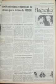 Página do jornal Correio do Ceará de julho de 1980