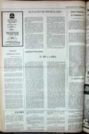 Página do jornal Correio do Ceará de agosto de 1980