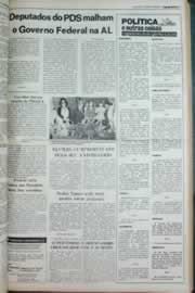 Página do jornal Correio do Ceará de agosto de 1980