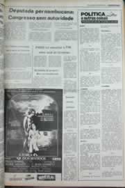Página do jornal Correio do Ceará de agosto de 1980