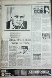 Página do jornal Correio do Ceará de setembro de 1980