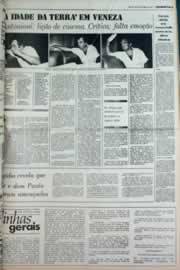 Página do jornal Correio do Ceará de setembro de 1980
