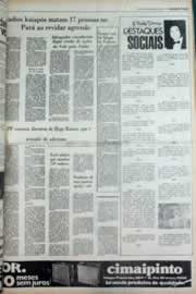 Página do jornal Correio do Ceará de setembro de 1980