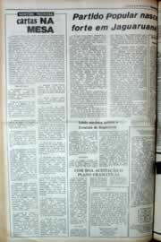 Página do jornal Correio do Ceará de setembro de 1980