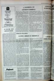 Página do jornal Correio do Ceará de setembro de 1980