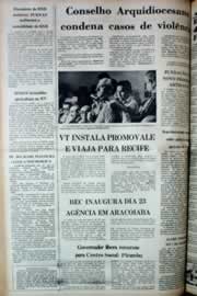 Página do jornal Correio do Ceará de setembro de 1980