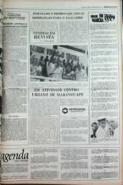 Página do jornal Correio do Ceará de setembro de 1980