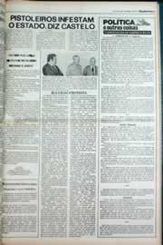 Página do jornal Correio do Ceará de setembro de 1980