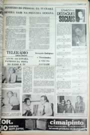 Página do jornal Correio do Ceará de setembro de 1980