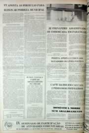 Página do jornal Correio do Ceará de setembro de 1980