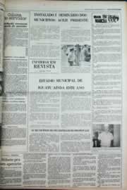 Página do jornal Correio do Ceará de setembro de 1980