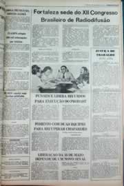 Página do jornal Correio do Ceará de setembro de 1980