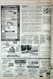 Página do jornal Correio do Ceará de setembro de 1980